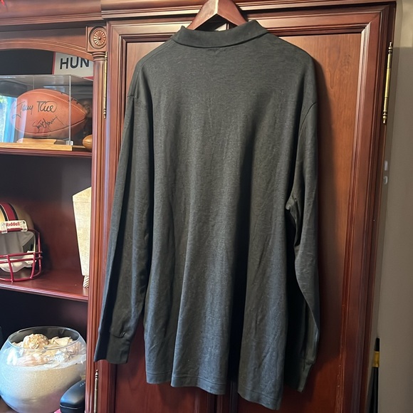 Brand New Polo by Ralph Lauren Classic Fit Men's Granite Long Sleeve Polo Shirt! - Picture 8 of 8